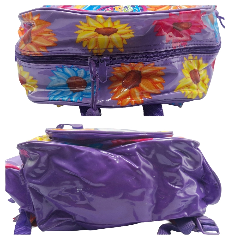 VTG Lisa Frank Sunflower Kittens Large Full-size Backpack - Picture 6 of 14